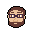 Self portrait - Learning pixel art portrait image